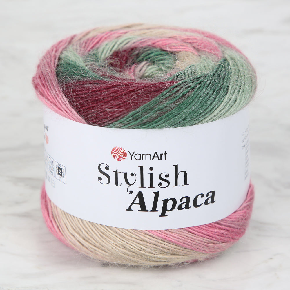 YarnArt Stylish Alpaca Ebruli El Örgü İpi - 7706